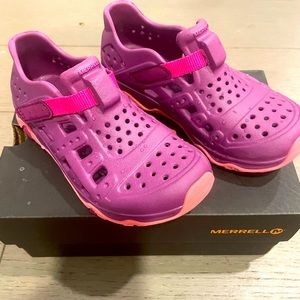 Merrill Girl’s Waterproof Sneaker-Sandals
